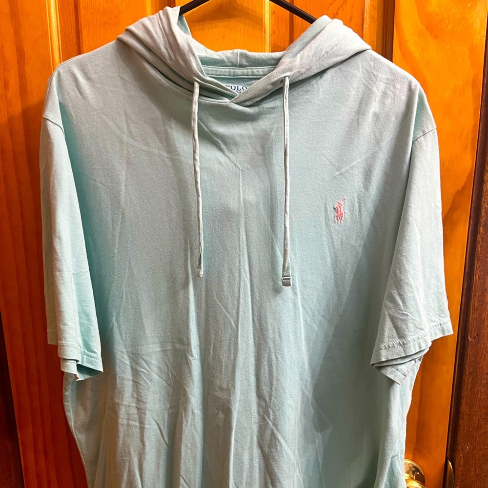 Men’s Polo RL Hooded T-Shirt